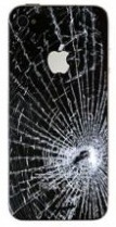 iPhone 4s achterkant kapot barsten reparatie