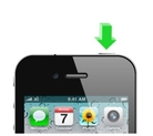 iPhone 4s powerbutton aan uit knop reparatie maken vervangen